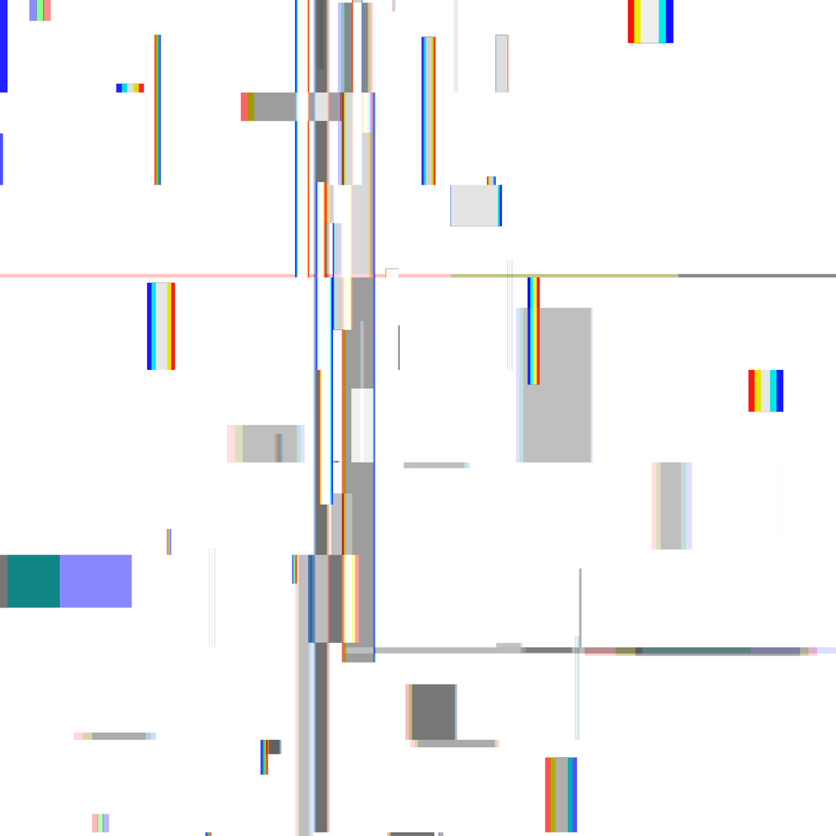 Abstract Glitch Effect